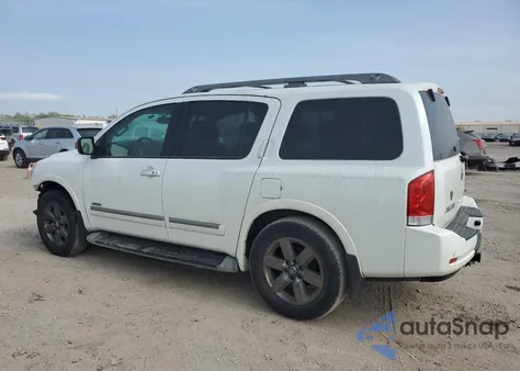 2014 Nissan Armada Platinum из США, поврежденный, VIN 5N1BA0NF0EN609842